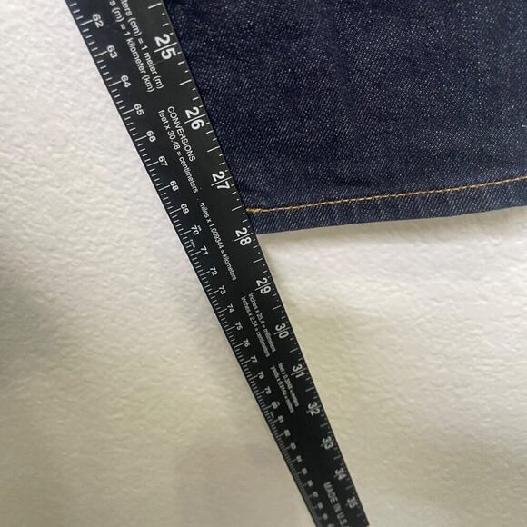 American Eagle Mens Size 28 Next Level Airflex Slim Straight Dark Wash Denim - Picture 9 of 16